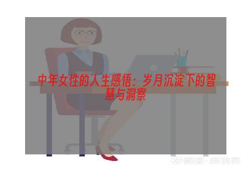 中年女性的人生感悟：岁月沉淀下的智慧与洞察