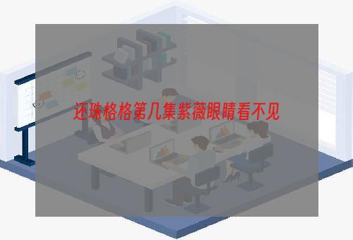 还珠格格第几集紫薇眼睛看不见