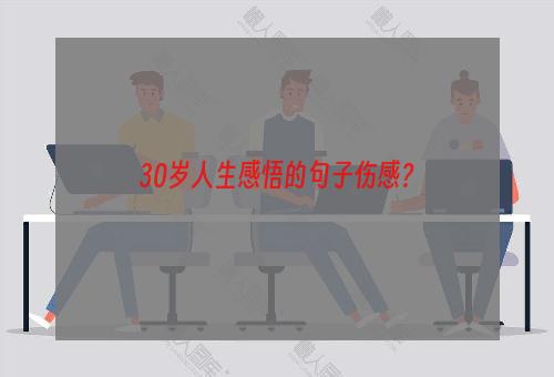 30岁人生感悟的句子伤感？